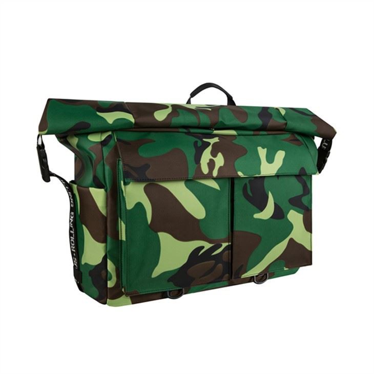 STYLISH GYM BAG green camouflage-1